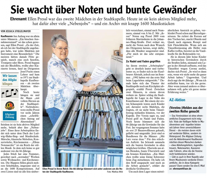 Allgäuer Zeitung - 12. November 2020
